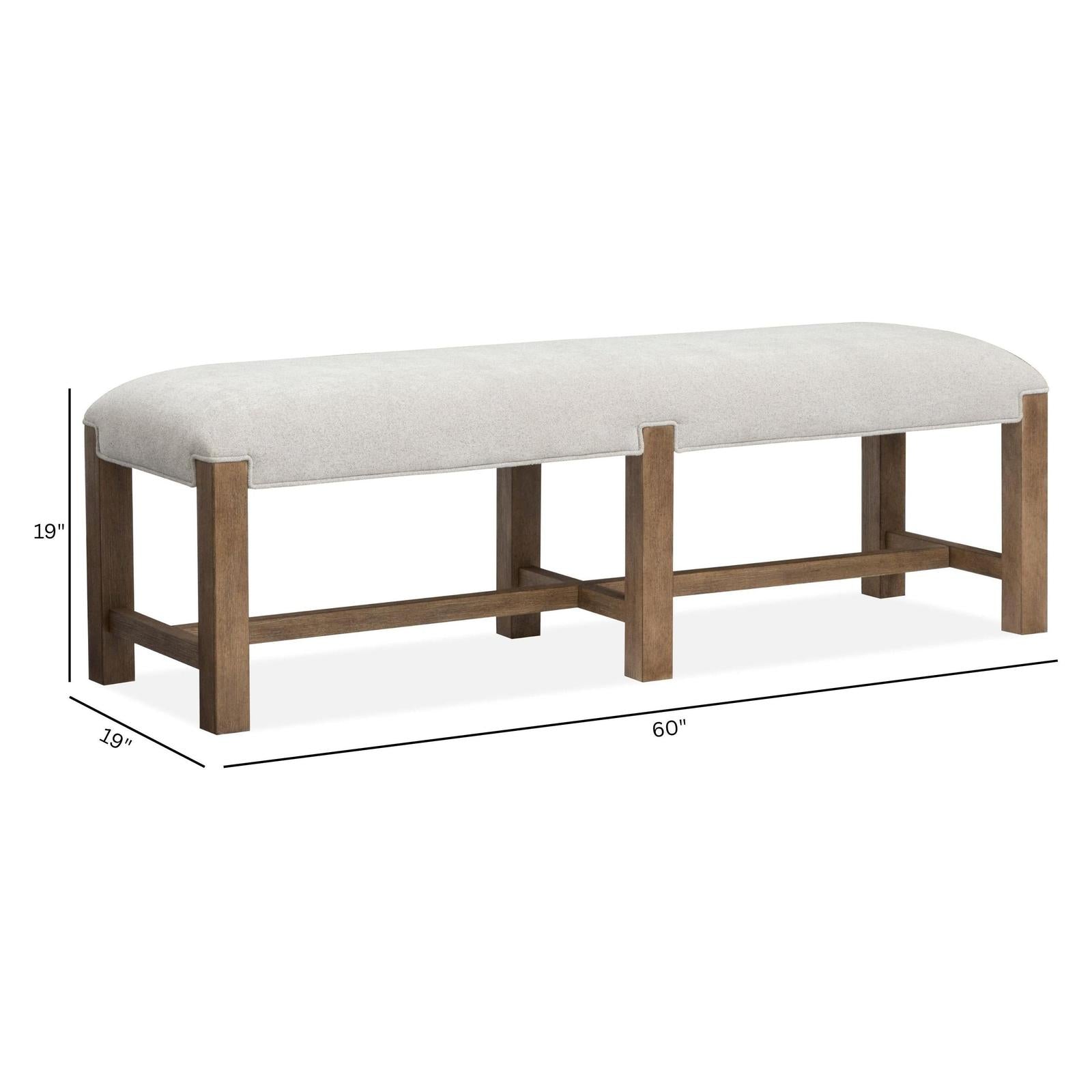 Magnussen Home Plum Creek Bench