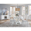 Magnussen Home Charleston Extendable Round Dining Table