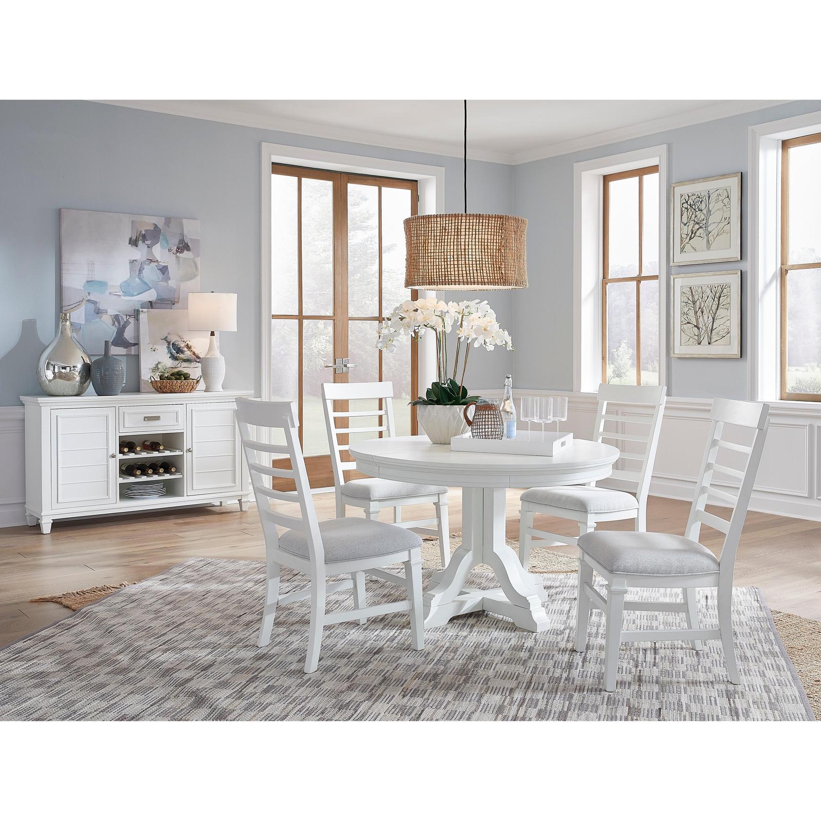 Magnussen Home Charleston Extendable Round Dining Table