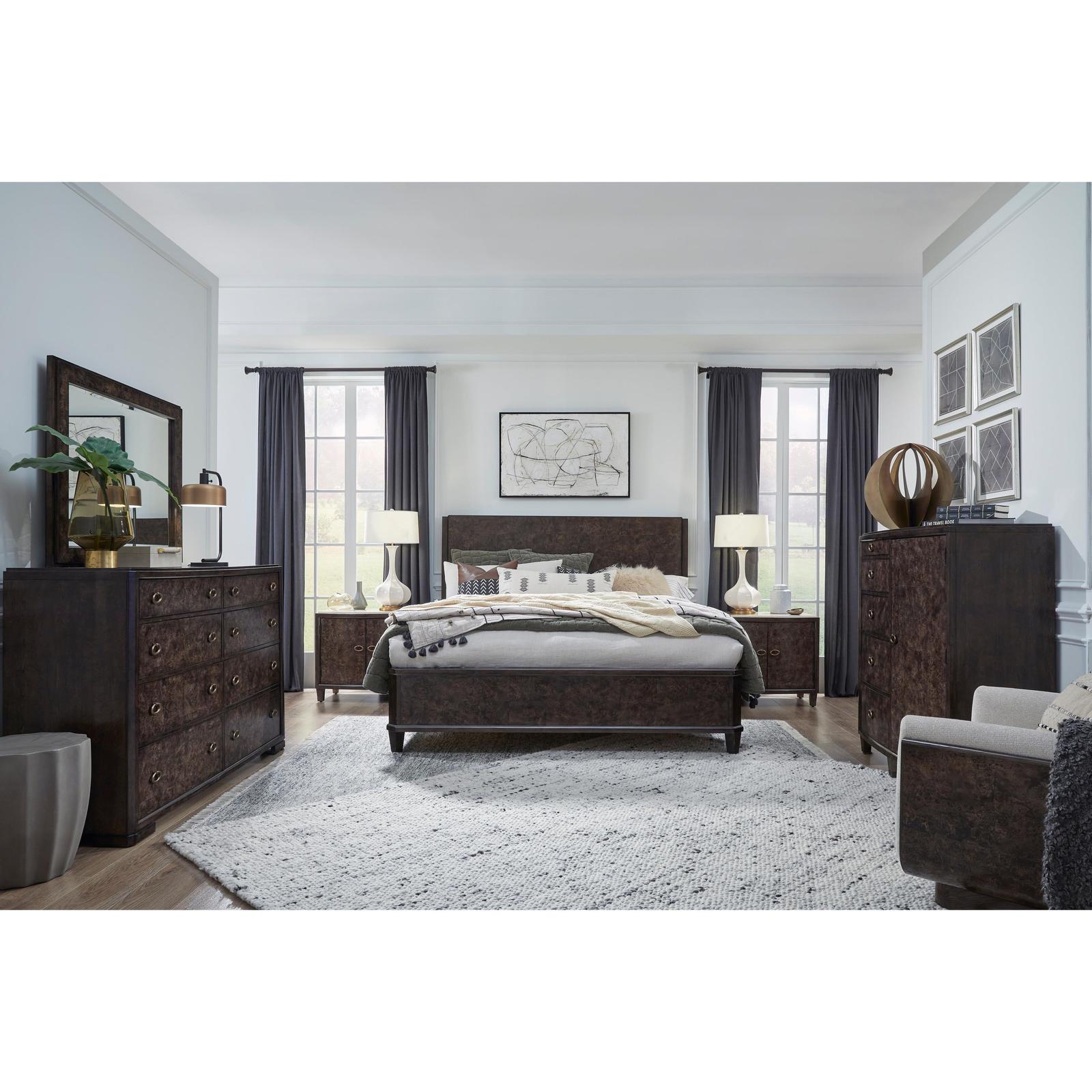 Magnussen Home Rowan Espresso Door Chest