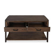 Magnussen Home Hallie Milk Chocolate & Dark Chocolate Rectangular Sofa Table