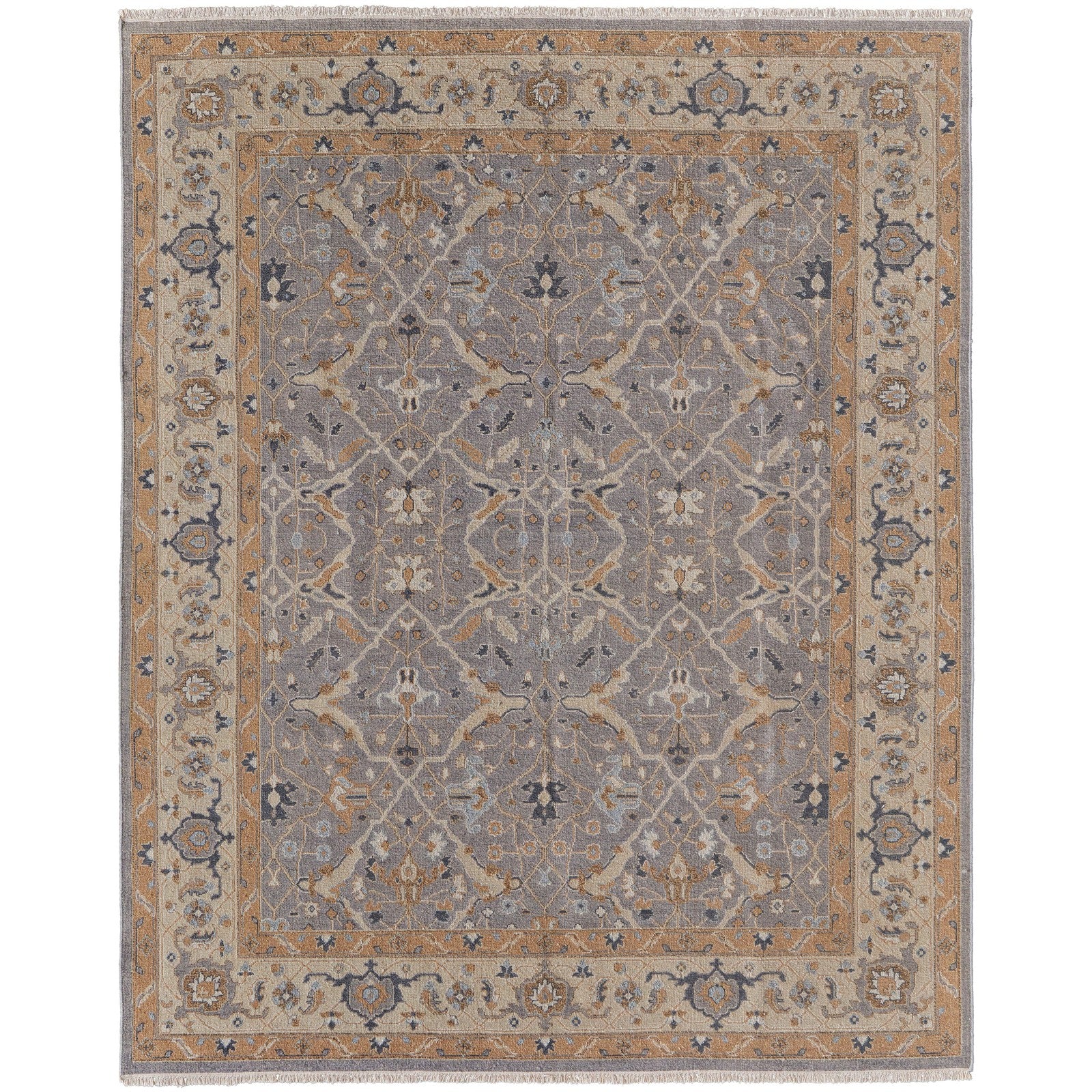 Feizy Corbitt 0611F Traditional Oriental in Gray/Gold
