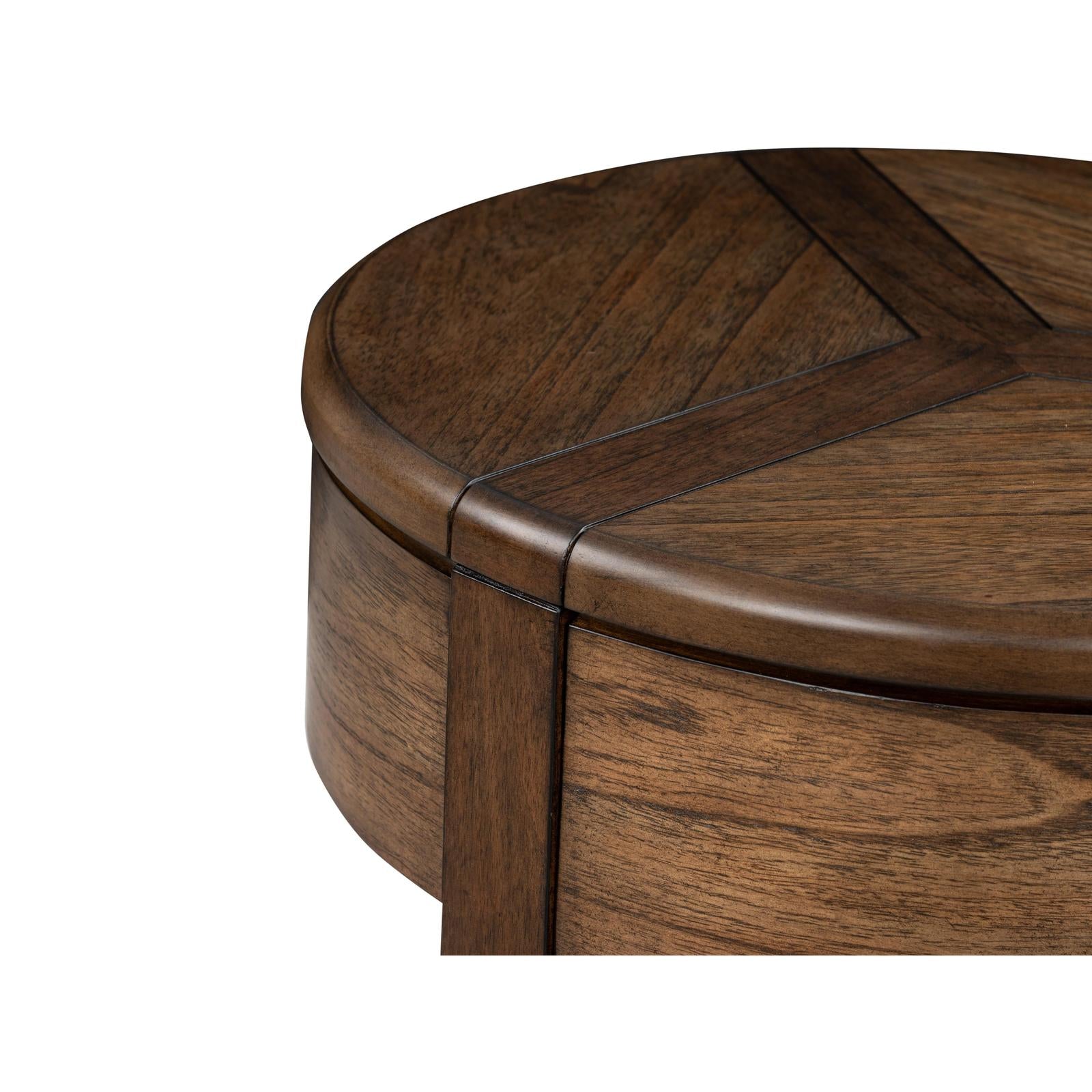 Magnussen Home Connolly Brown Drawer End Table