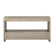Magnussen Home Conrad Stone Harbor Grey Rectangular Sofa Table