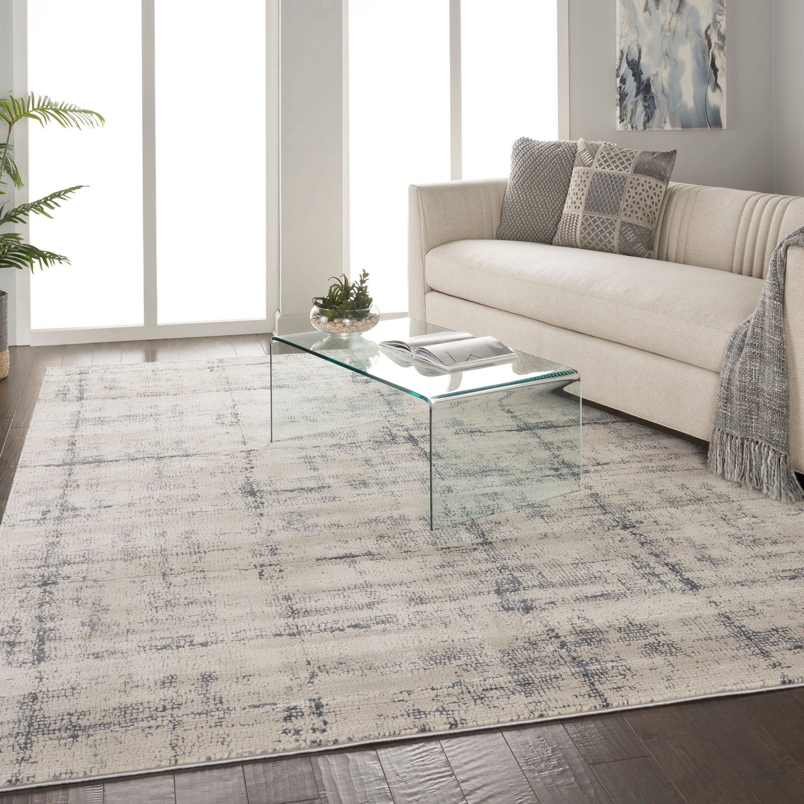 Nourison Rustic Textures RUS06 Modern Indoor Rug