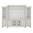 Magnussen Home Newport Alabaster Entertainment Wall