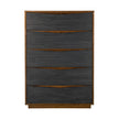Michael Amini Kayner 5-Drawer Chest - Charcoal