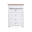 Salt Life Home Windmill Harbour White Whisp and Sand Drawer Chest
