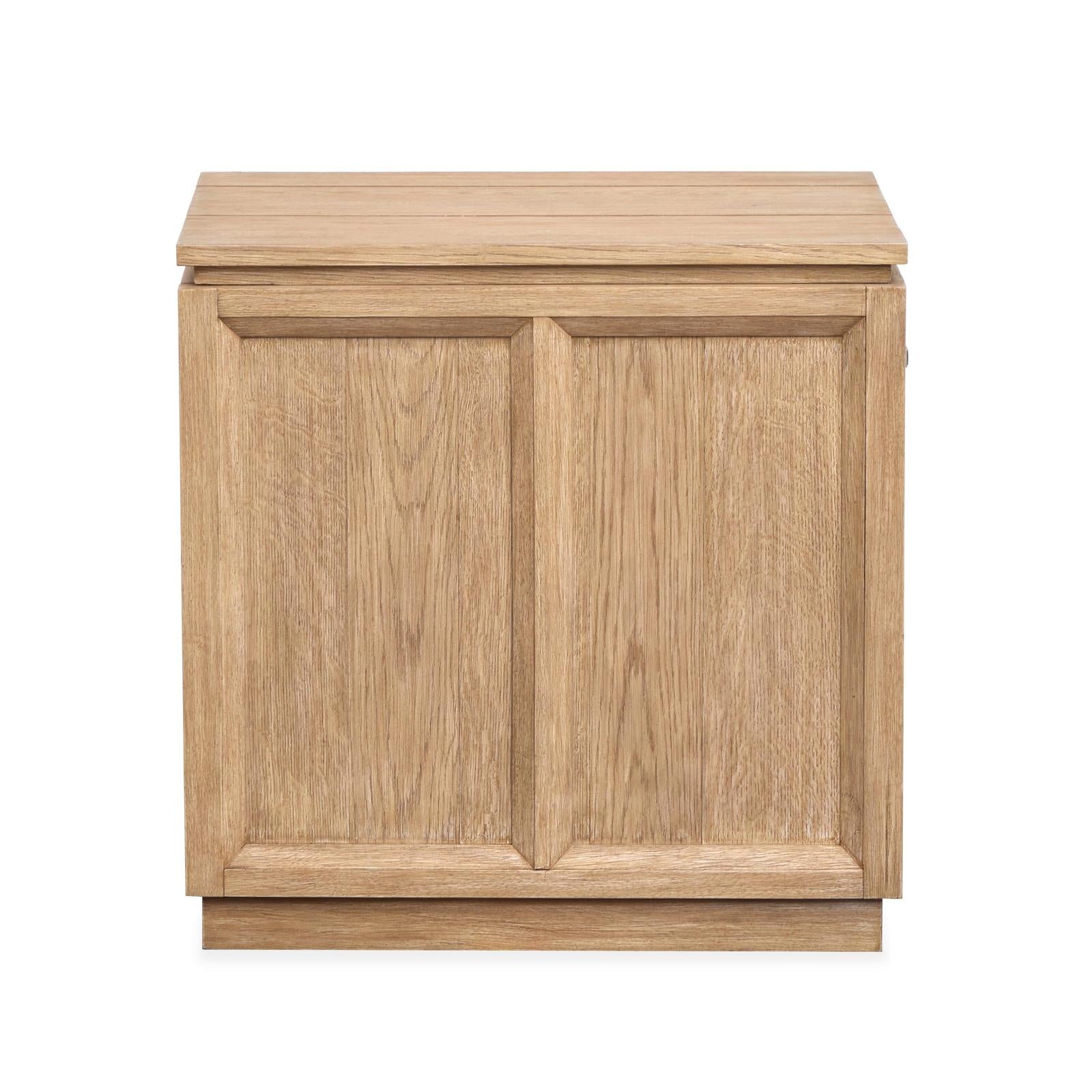 Magnussen Home Burnham Sable Dusk Rectangular End Table
