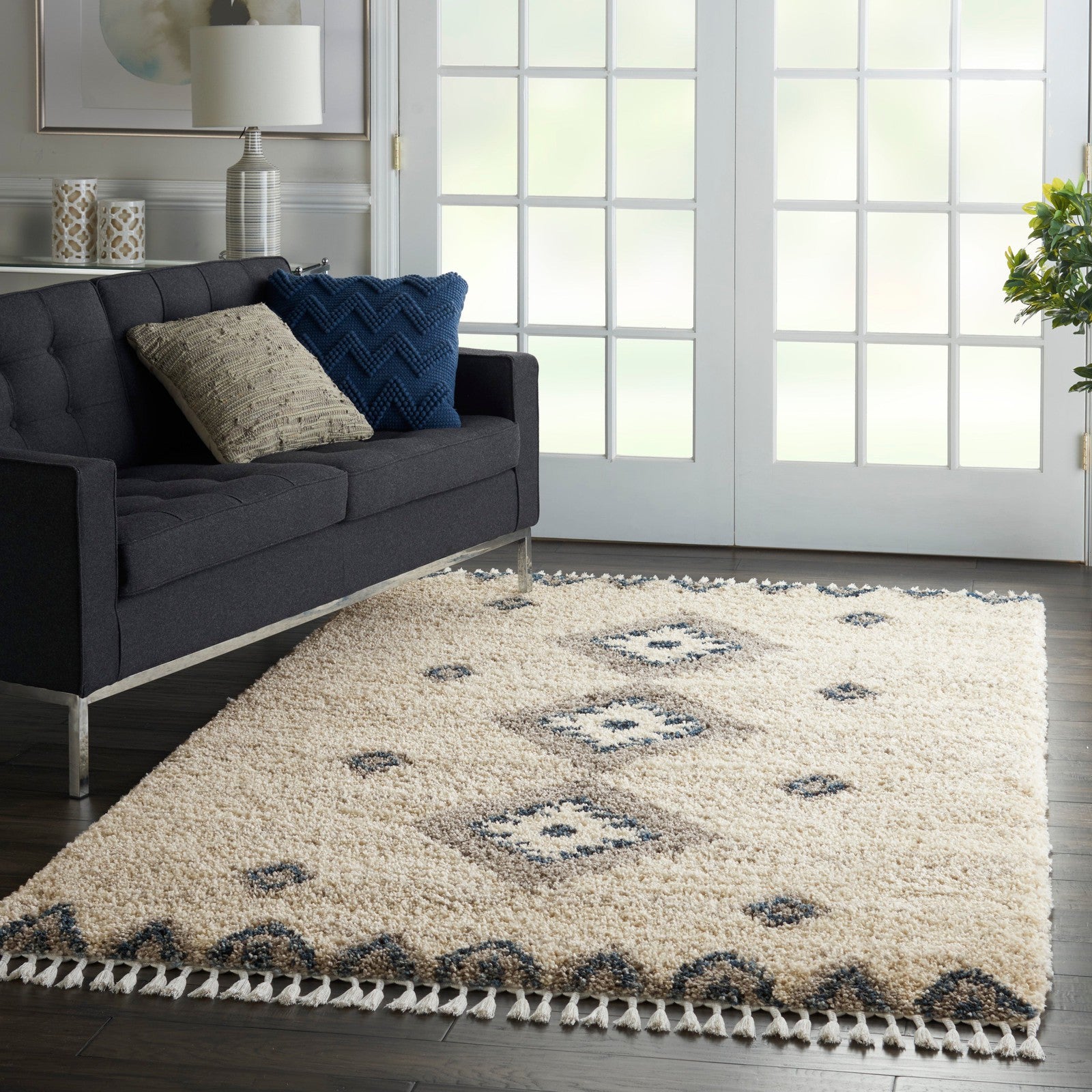 Nourison Oslo Shag OSL03 Shag Indoor Rug