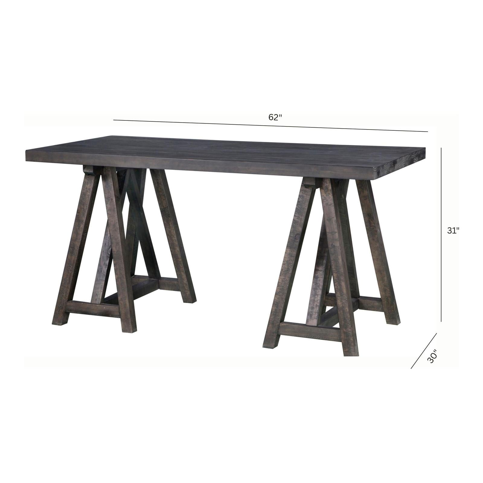 Magnussen Home Sutton Place Weathered Charcoal Desk