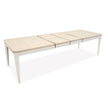 Salt Life Home Echo Isles Sea Pearl and Driftwood Extendable Rectangular Dining Table