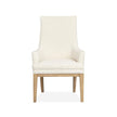 Magnussen Home Coventry Honey Maple Upholstered Host Chair Set of 2