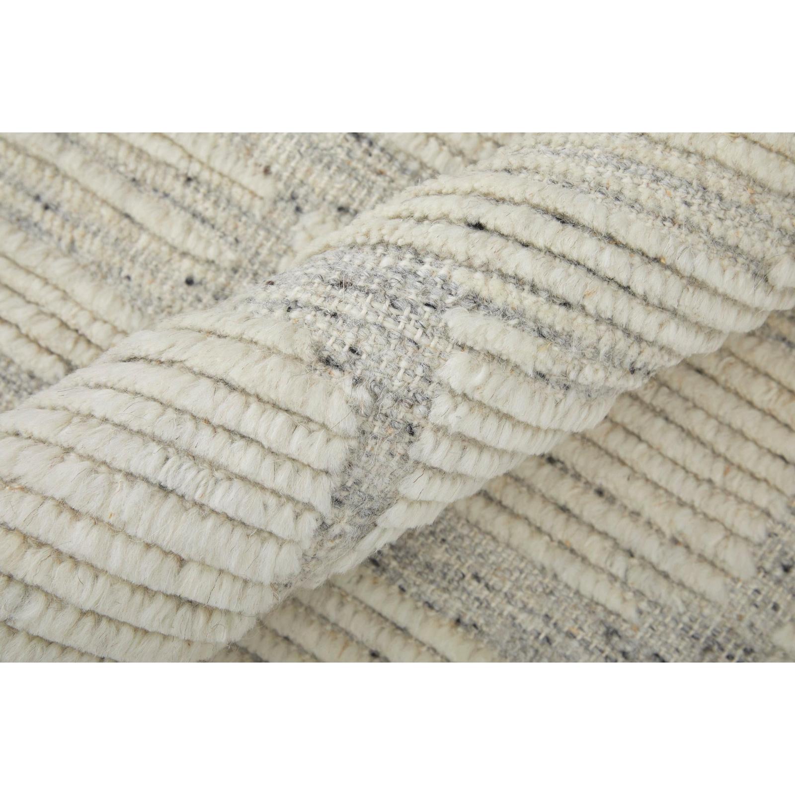 Feizy Bluff T6041 Modern Abstract, Ivory, Rug