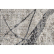 Feizy Kano 3877F Transitional Abstract Rug in Taupe/Gray/Ivory