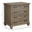 Magnussen Home Lancaster Dovetail Grey Lateral File