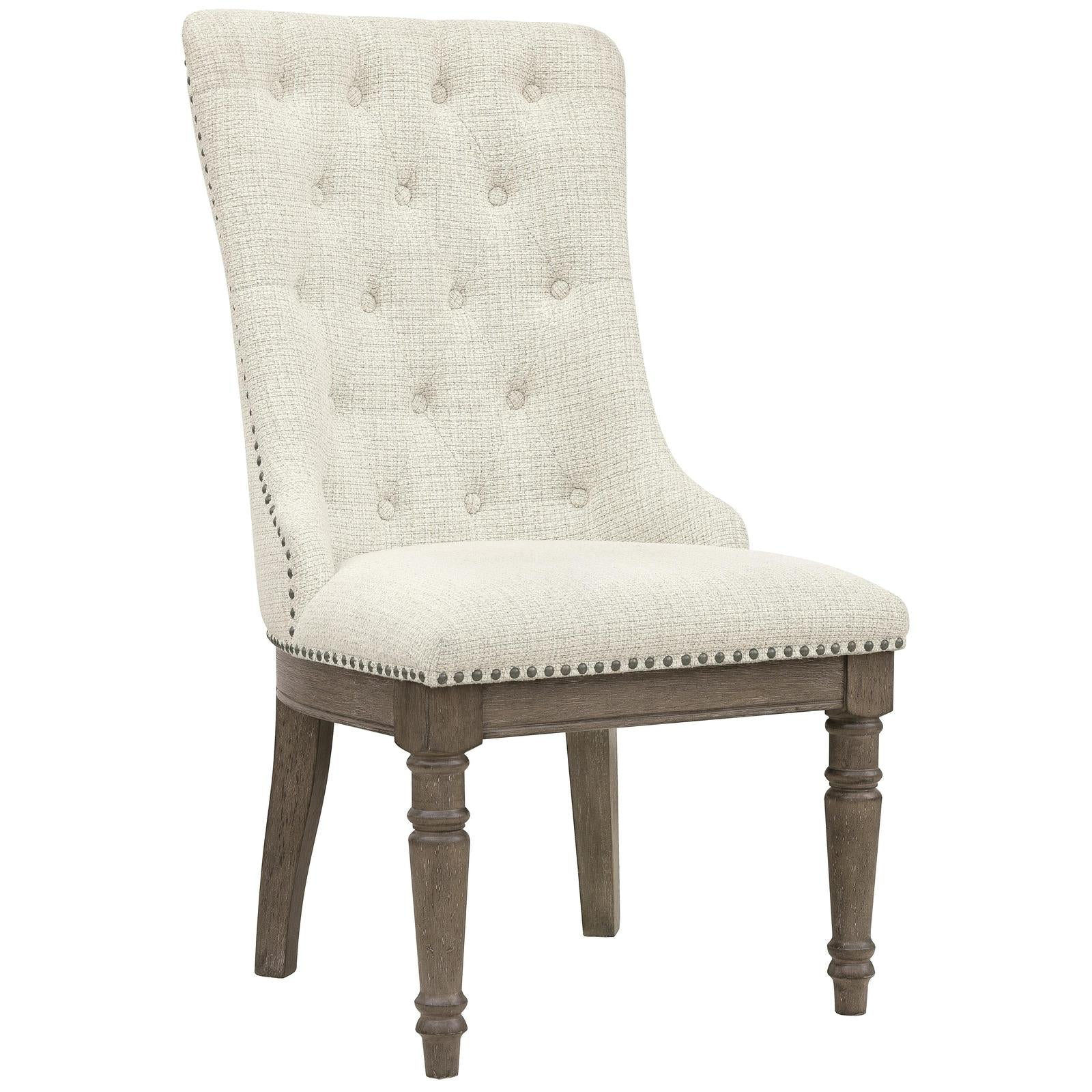 Pulaski Furniture Madison Ridge Natural Bark Host Chair Two Pack