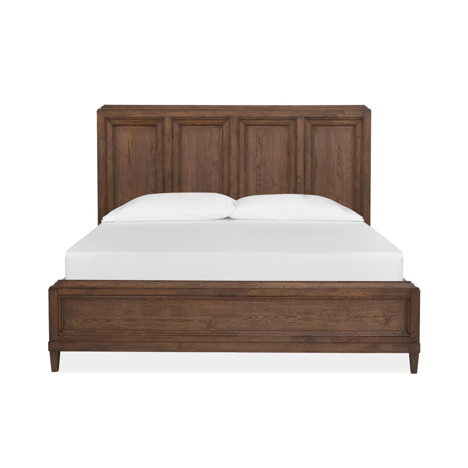 Magnussen Home Groveland Park Antique Coffee Panel Bed