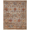 Feizy Leylan 0583F Transitional Floral & Botanical in Brown/Tan/Gray