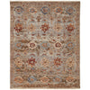 Feizy Leylan 0583F Transitional Floral & Botanical in Brown/Tan/Gray