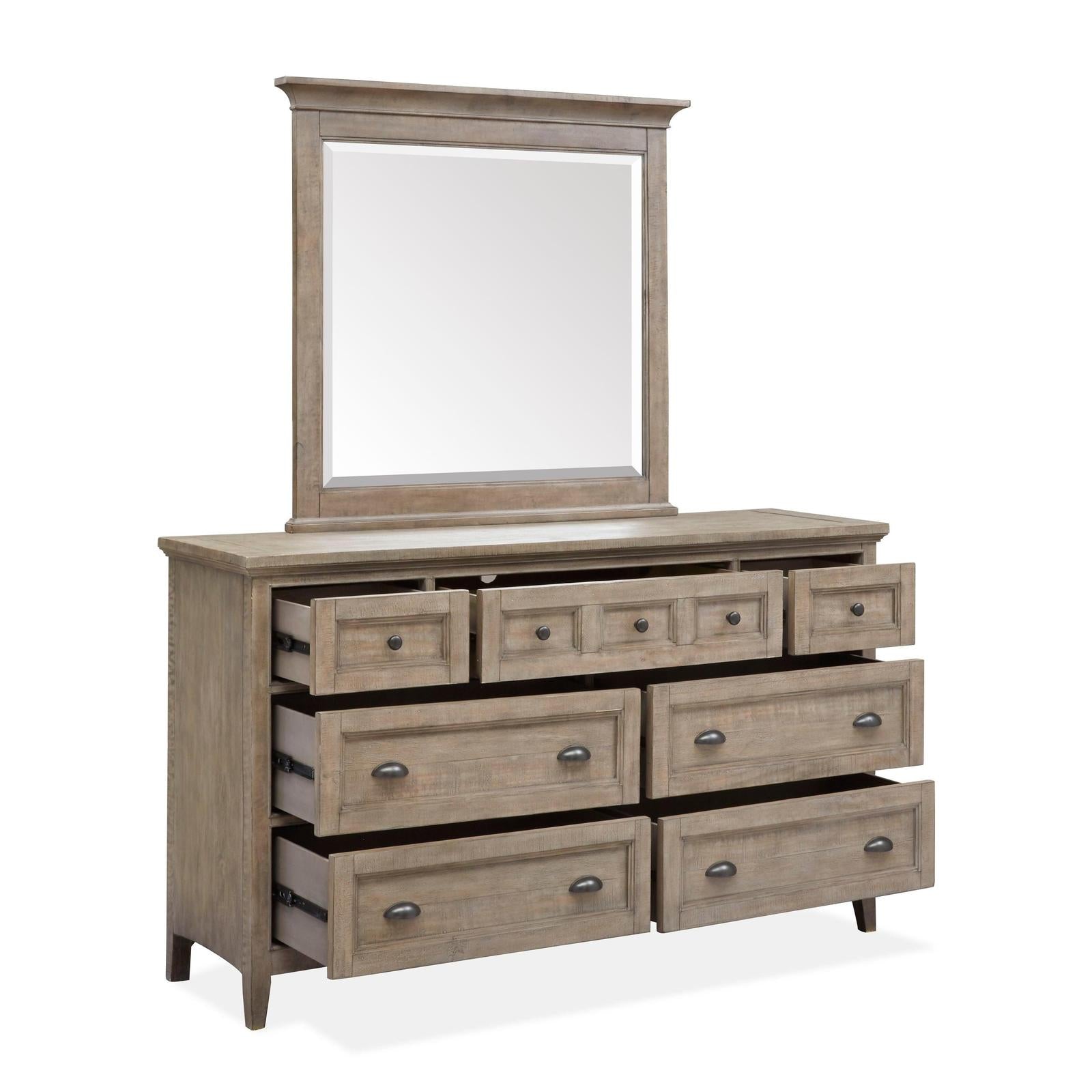 Magnussen Home Paxton Place Dovetail Grey Drawer Dresser