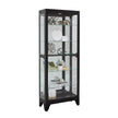 Pulaski Furniture PFC Curios Lighted Curio Gallery Style 5 Shelf Cabinet