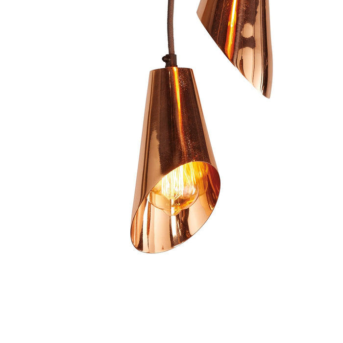 BOBO Intriguing Objects by Hooker Furniture Rose Gold Scoop Pendant Light