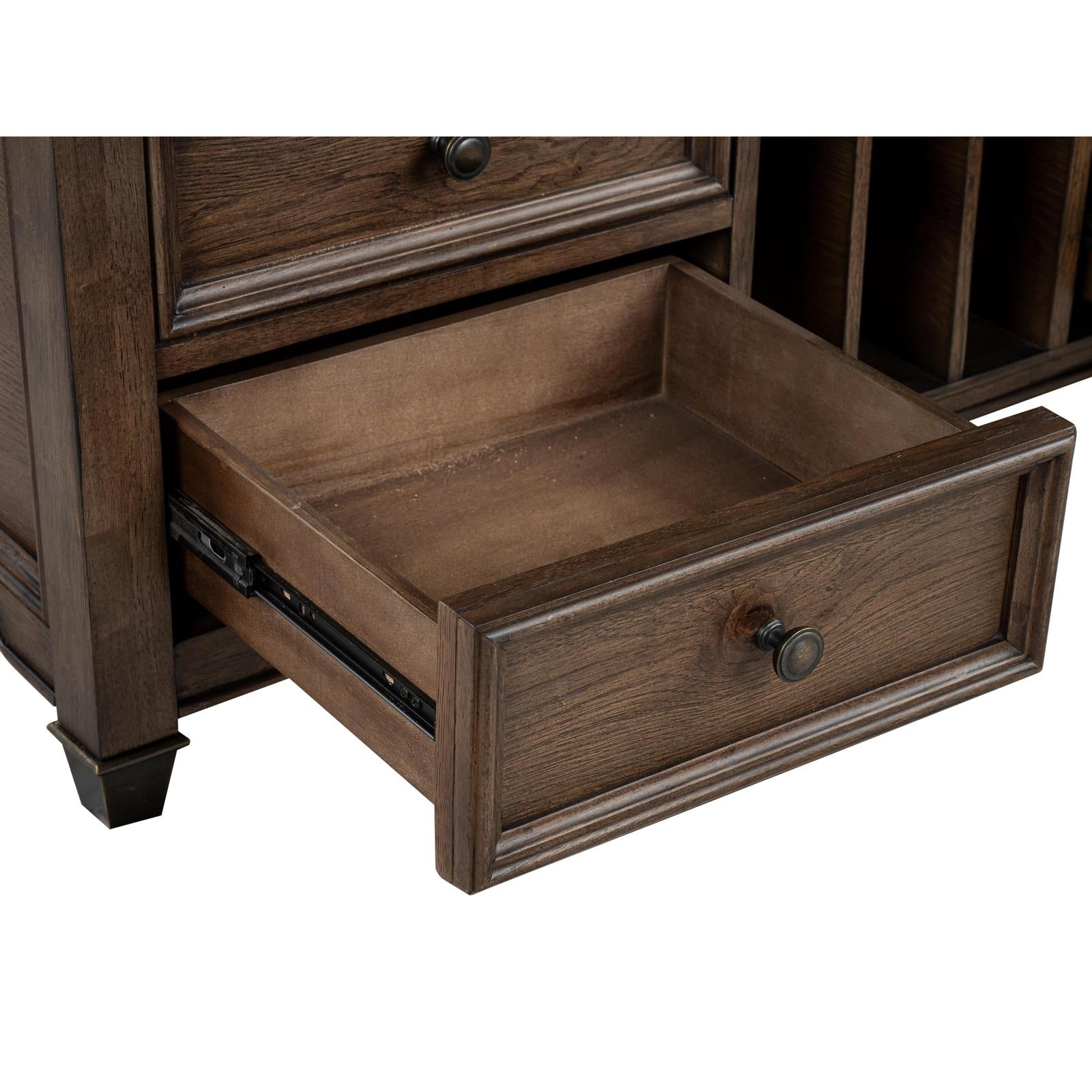 Magnussen Home Cormac Brown Lift Top Storage Cocktail Table