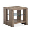 Magnussen Home Conway Spiced Brown End Table
