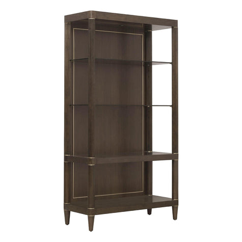Pulaski Furniture Asher Park Piano Brown Open Shelf Etagere