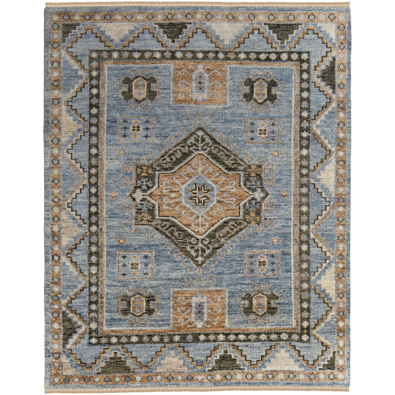 Feizy Fillmore 6935F Traditional Medallion, Rug