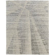 Feizy Brighton 69CHF Modern Abstract in Ivory/Gray