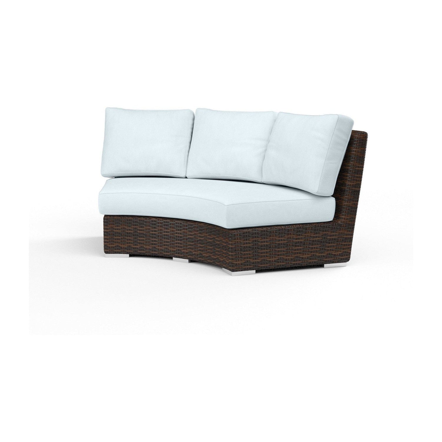 Sunset West Montecito Curved Loveseat