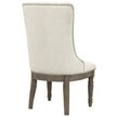 Pulaski Furniture Madison Ridge Natural Bark Host Chair Two Pack