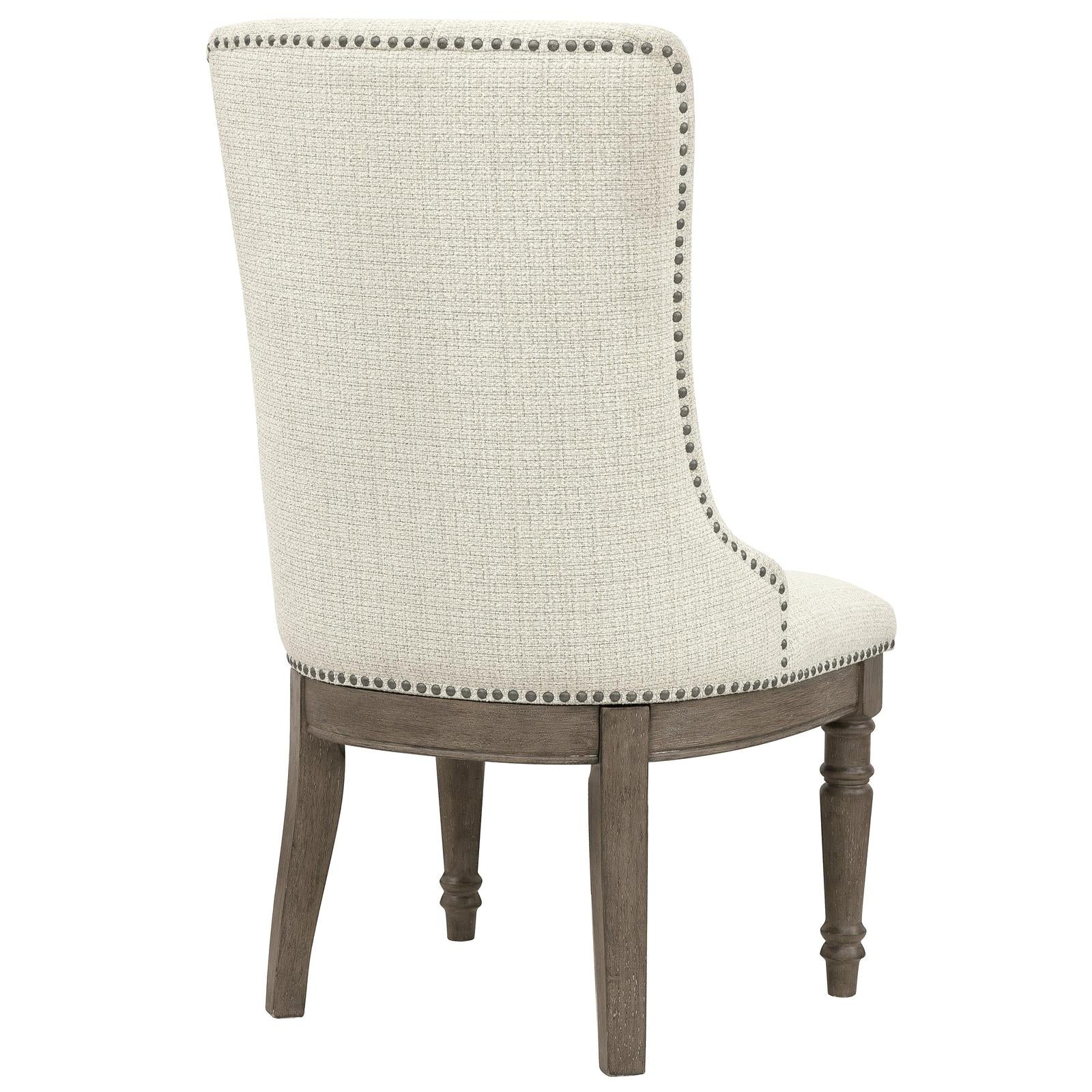 Pulaski Furniture Madison Ridge Natural Bark Host Chair Two Pack