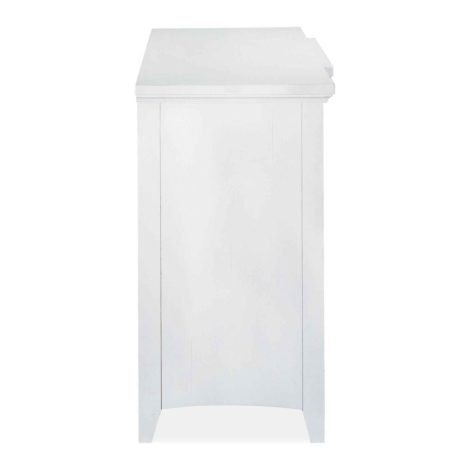 Magnussen Home Heron Cove Chalk White Console