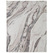 Feizy Gilmore 39URF Modern Abstract, Ivory/Gray/Black, Rug