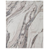 Feizy Gilmore 39URF Modern Abstract, Ivory/Gray/Black, Rug
