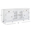 Magnussen Home Heron Cove Chalk White Console