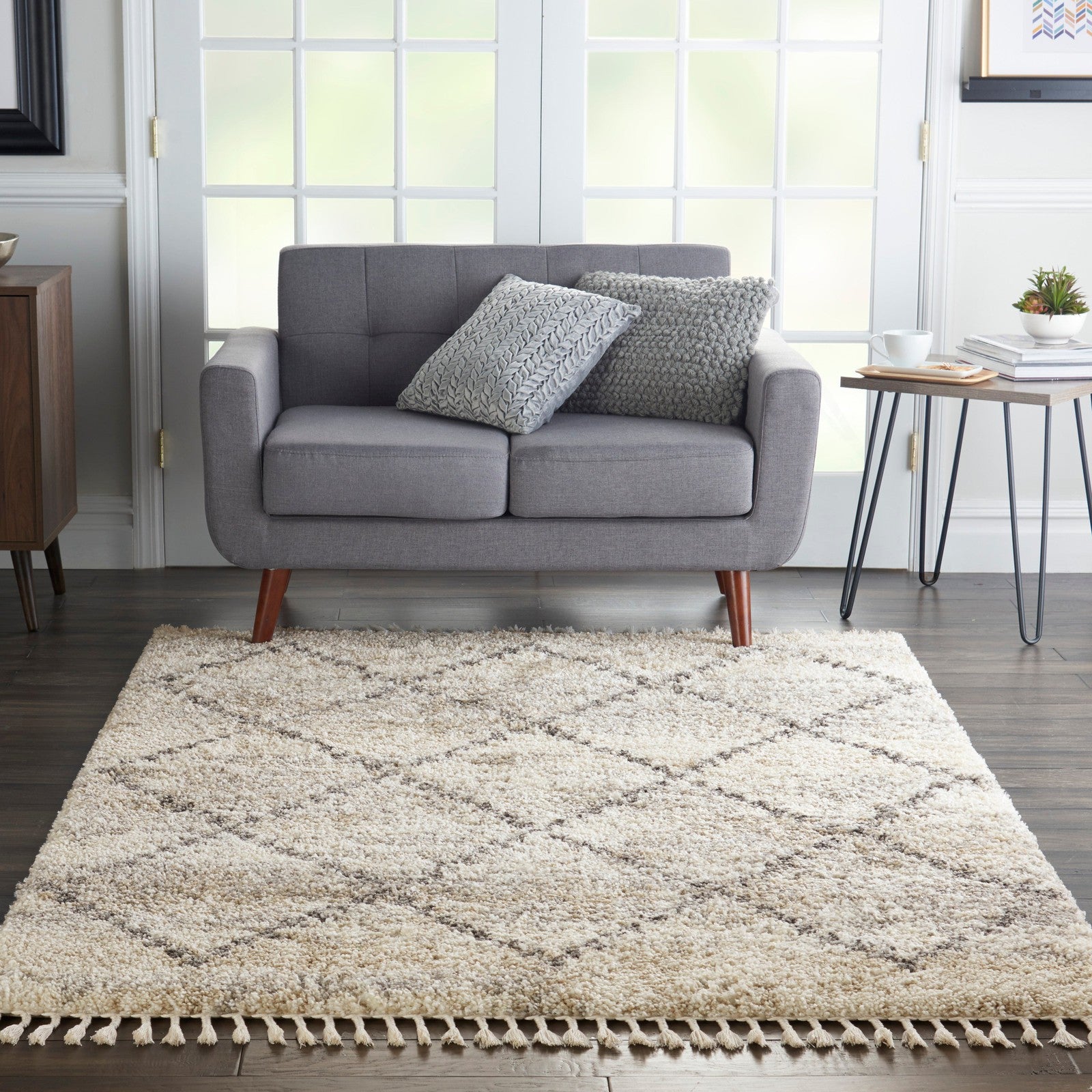 Nourison Oslo Shag OSL01 Shag Indoor Rug