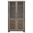 Pulaski Anderson Park Moose Trail And Frontier Brown China Cabinet