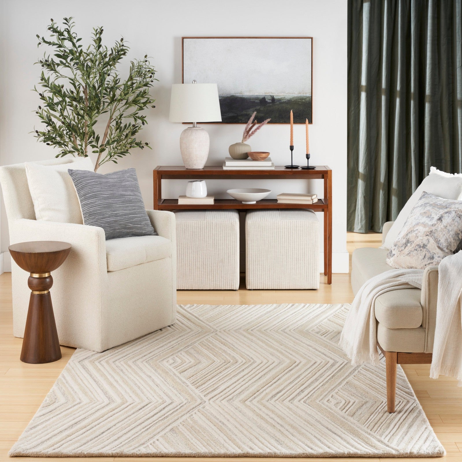 Nourison Graceful GRU03 Modern Indoor Rug