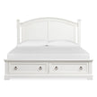 Magnussen Home Kingston Whisper White & Cerused Nutmeg Bed