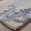Feizy Everley 8647F Modern Abstract in Blue/Gray/Ivory