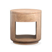 Magnussen Home Sanford Chateau Brown Round End Table