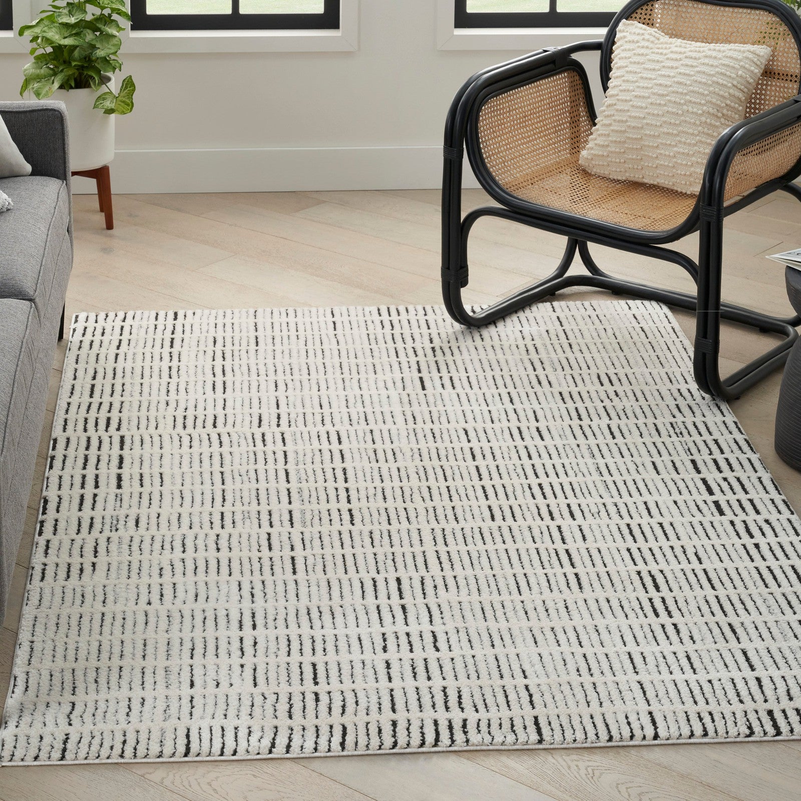 Nourison Modern Comfort MNC03 Scandinavian Indoor Rug