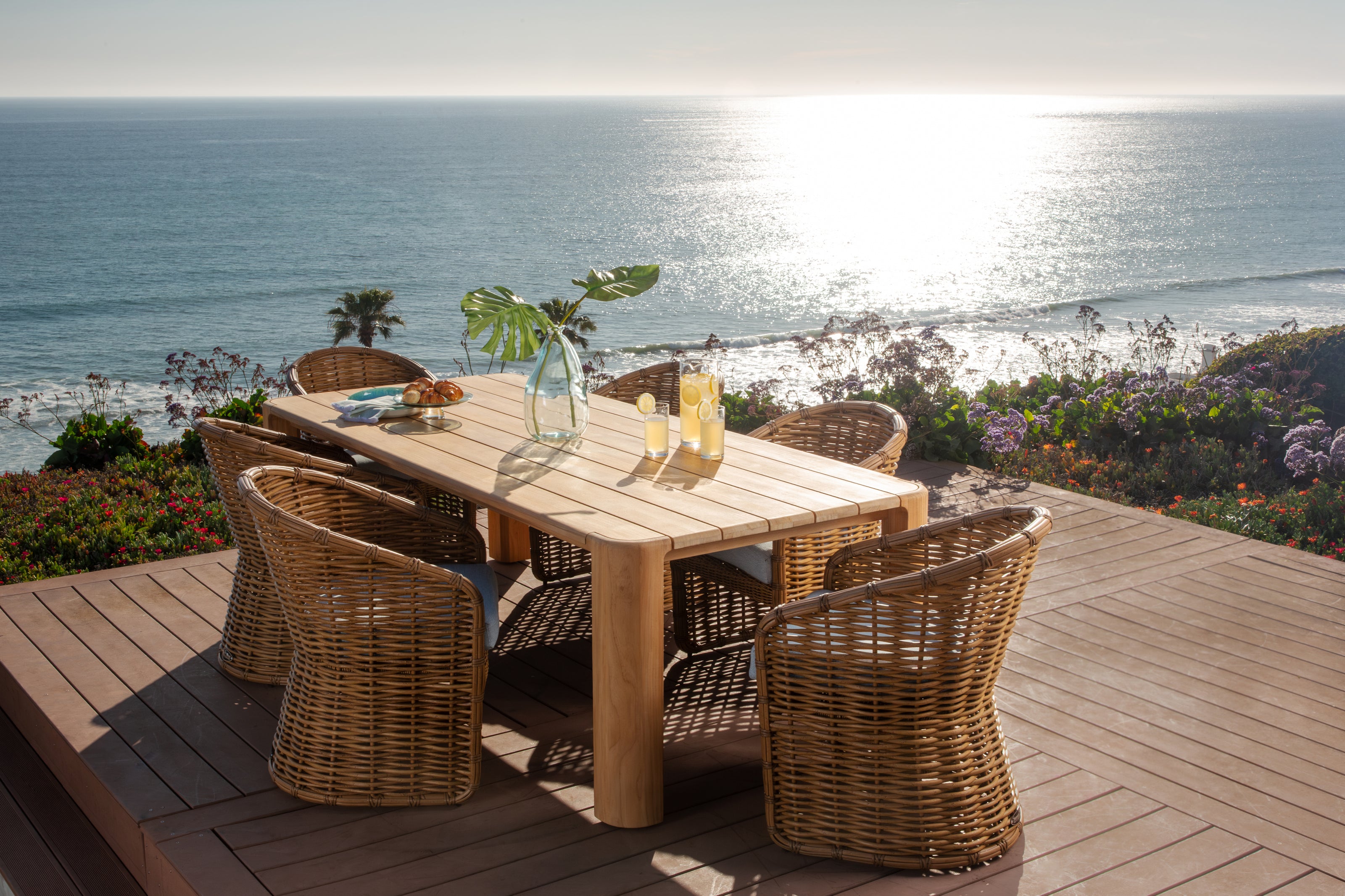 Sunset West Natural Teak 96