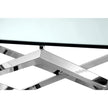 Magnussen Home Lenox Square Acadia White Rectangular Sofa Table