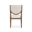 Magnussen Home Westbourne Dark Umber Upholstered Side Chair Set of 2
