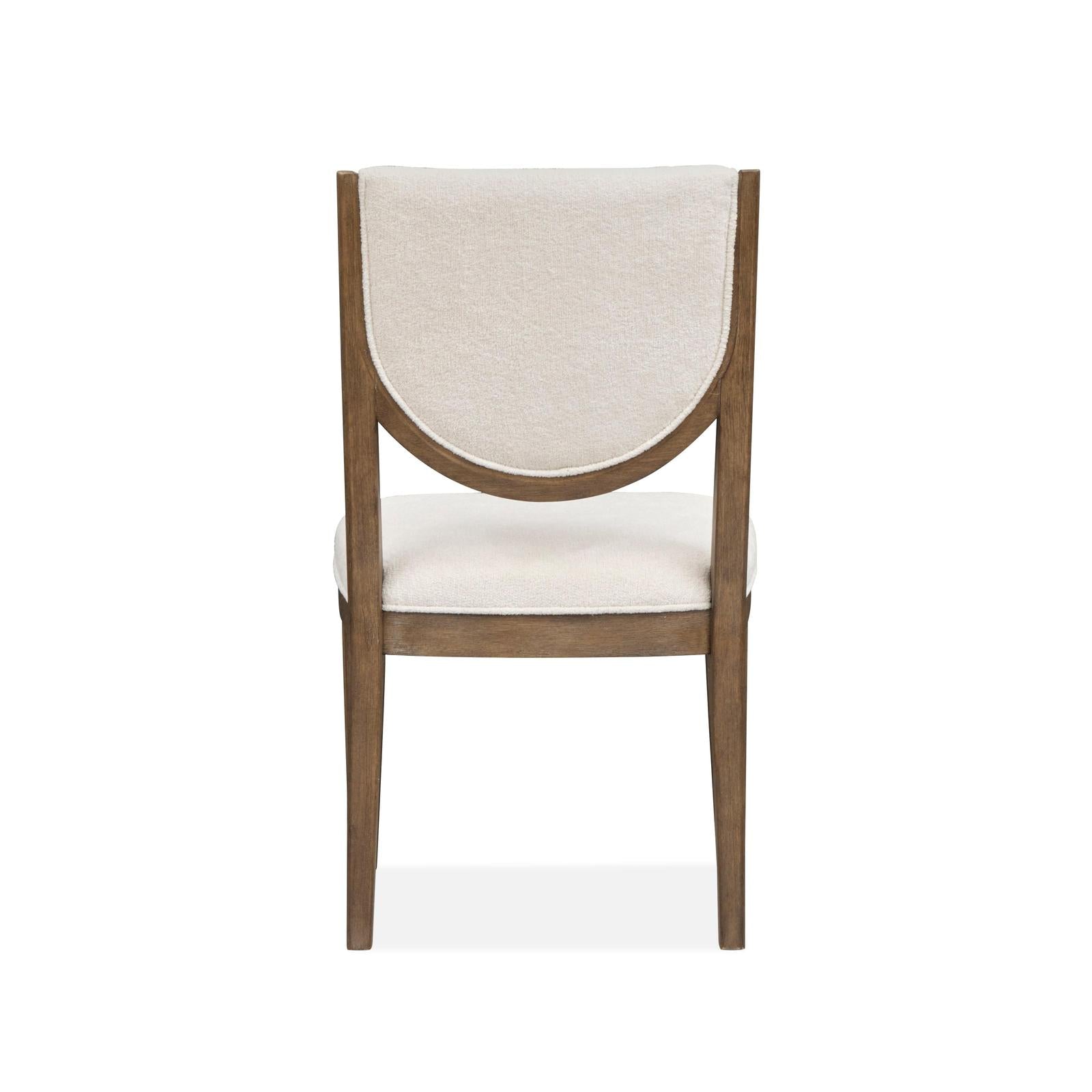 Magnussen Home Westbourne Dark Umber Upholstered Side Chair Set of 2